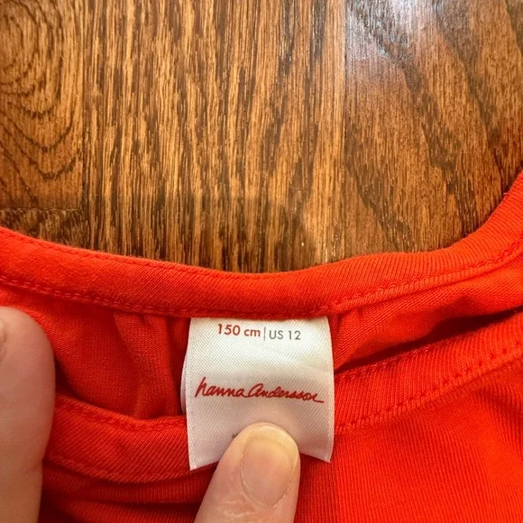 Hanna Andersson Tulle Dress Sz 12 - Picture 7 of 9